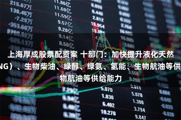 上海厚成股票配资案 十部门：加快提升液化天然气（LNG）、生物柴油、绿醇、绿氨、氢能、生物航油等供给能力