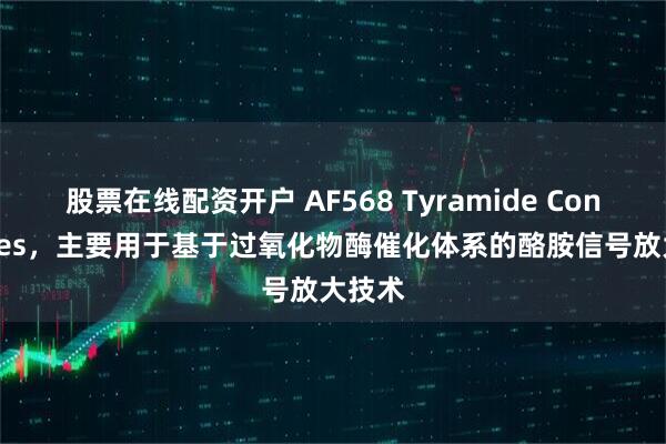 股票在线配资开户 AF568 Tyramide Conjugates，主要用于基于过氧化物酶催化体系的酪胺信号放大技术